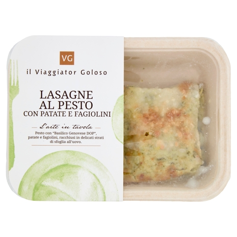 Lasagne al Pesto con Patate e Fagiolini il Viaggiator Goloso